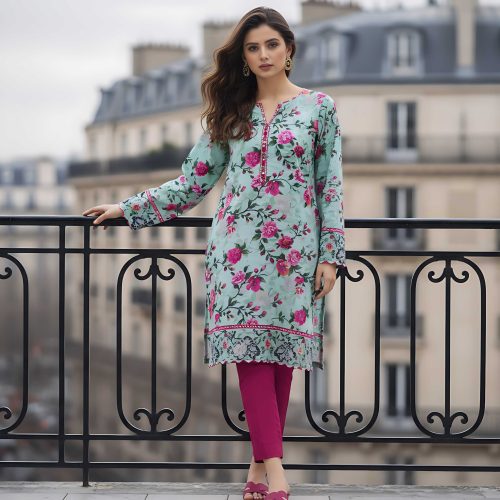 2 Piece Lawn IB Bonanza Unstitched