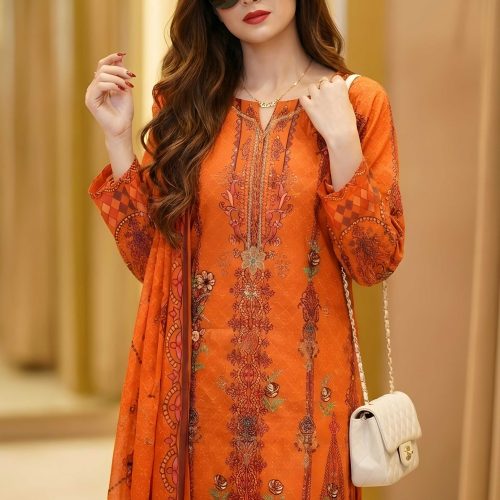 3 Piece Embroidery Lawn Unstitched