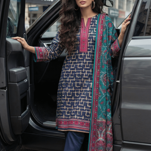 3 Piece Lawn Unstitched